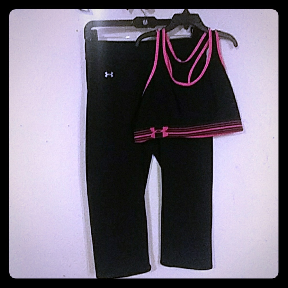 Under armour Workout outfit!
